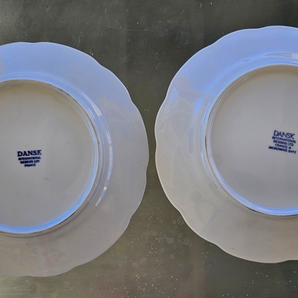 Dansk International France Dessert/Salad Plates Vintage Ivy, Berries & Vine - Picture 10 of 12